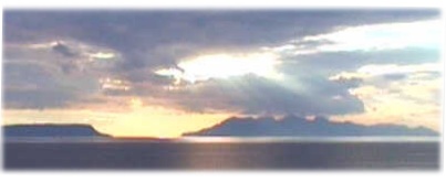 Sky over Eigg and Rum